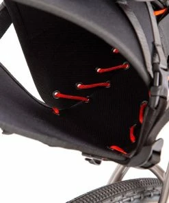 Restrap - Saddle Bag - Black/Orange Archive Sale