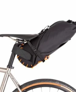 Restrap - Saddle Bag - Black/Orange Archive Sale
