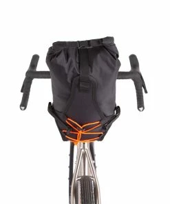 Restrap - Saddle Bag - Black/Orange Archive Sale
