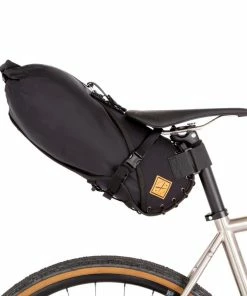 Restrap - Saddle Bag - Black/Orange Archive Sale