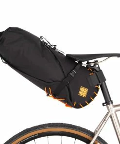 Restrap - Saddle Bag - Black/Orange Archive Sale