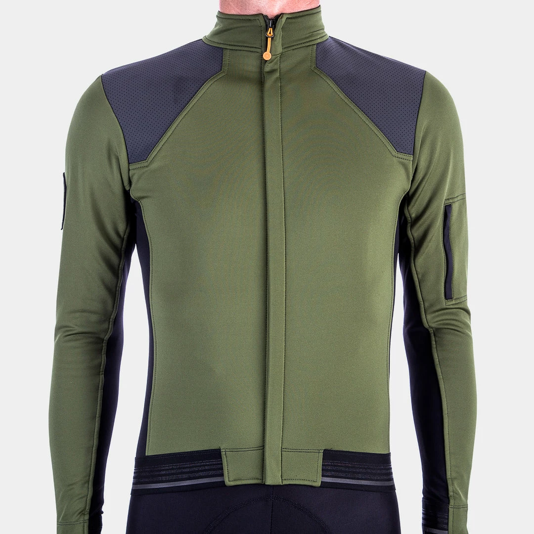On Bike Isadore - Sector Jacket Rifle Green Men
