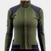 Isadore - Sector Jacket Rifle Green Women On Bike