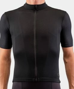 Isadore - Signature Cycling Jersey Anthracite/Anthracite