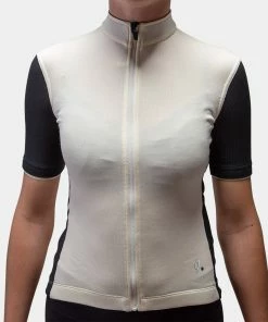 Isadore - Signature Cycling Jersey Antique White/Jet Black 2.0