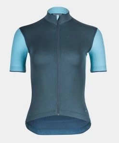 Isadore - Women's Signature Cycling Jersey Orion Blue/Aquarelle