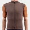 Isadore - Signature Cycling Jersey Seal Brown/Argan Oil