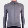 Isadore - TherMerino Jersey Castle Grey On Bike
