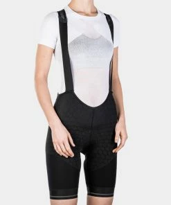 Isadore - Utility Bib Shorts Women On Bike