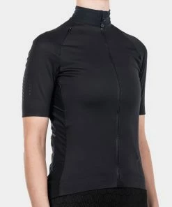 Isadore - Utility Jersey Black Women On Bike