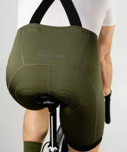 TwentyOne Factory Midweight Bib Shorts - Men On Bike