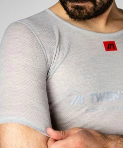 TwentyOne Factory Midweight Merino Mesh Base Layer - Men On Bike