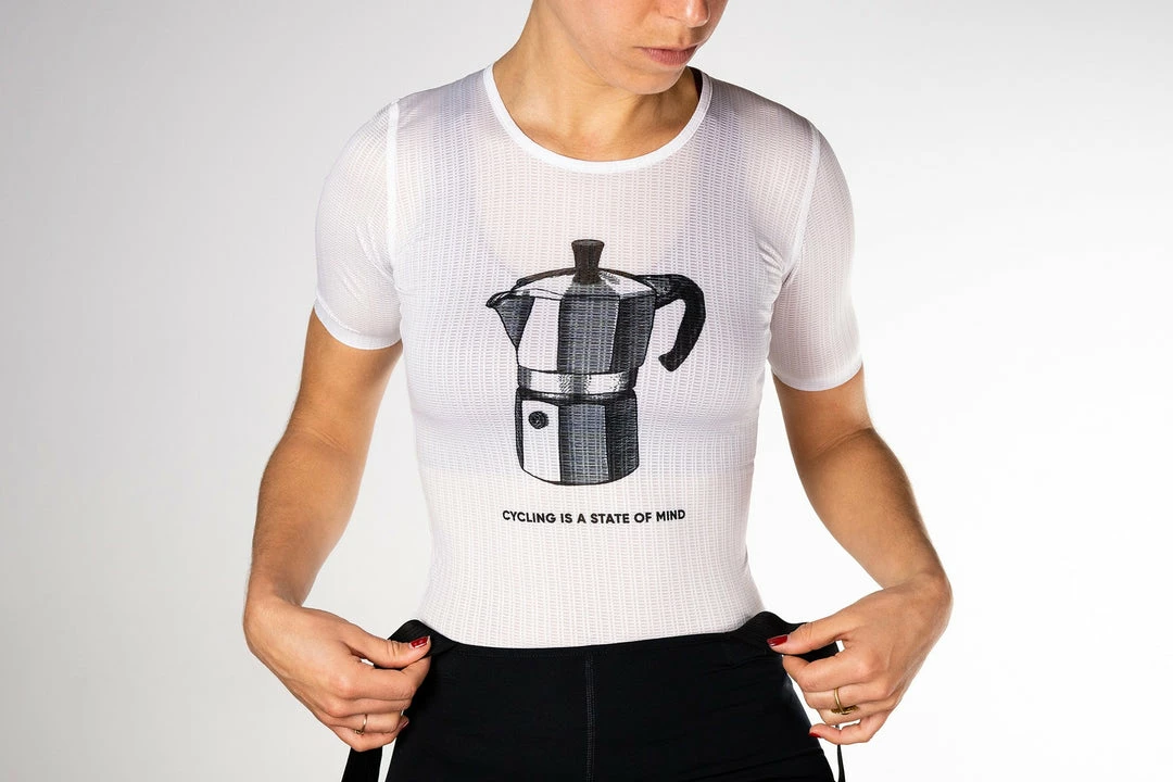 TwentyOne Factory Lightweight Base Layer - CoffeeMaker - Women On Bike
