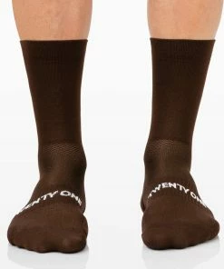 TwentyOne Factory Midweight Cushion Socks On Bike