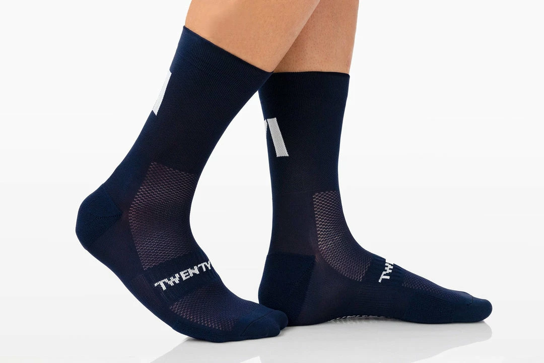 TwentyOne Factory Midweight Cushion Socks On Bike