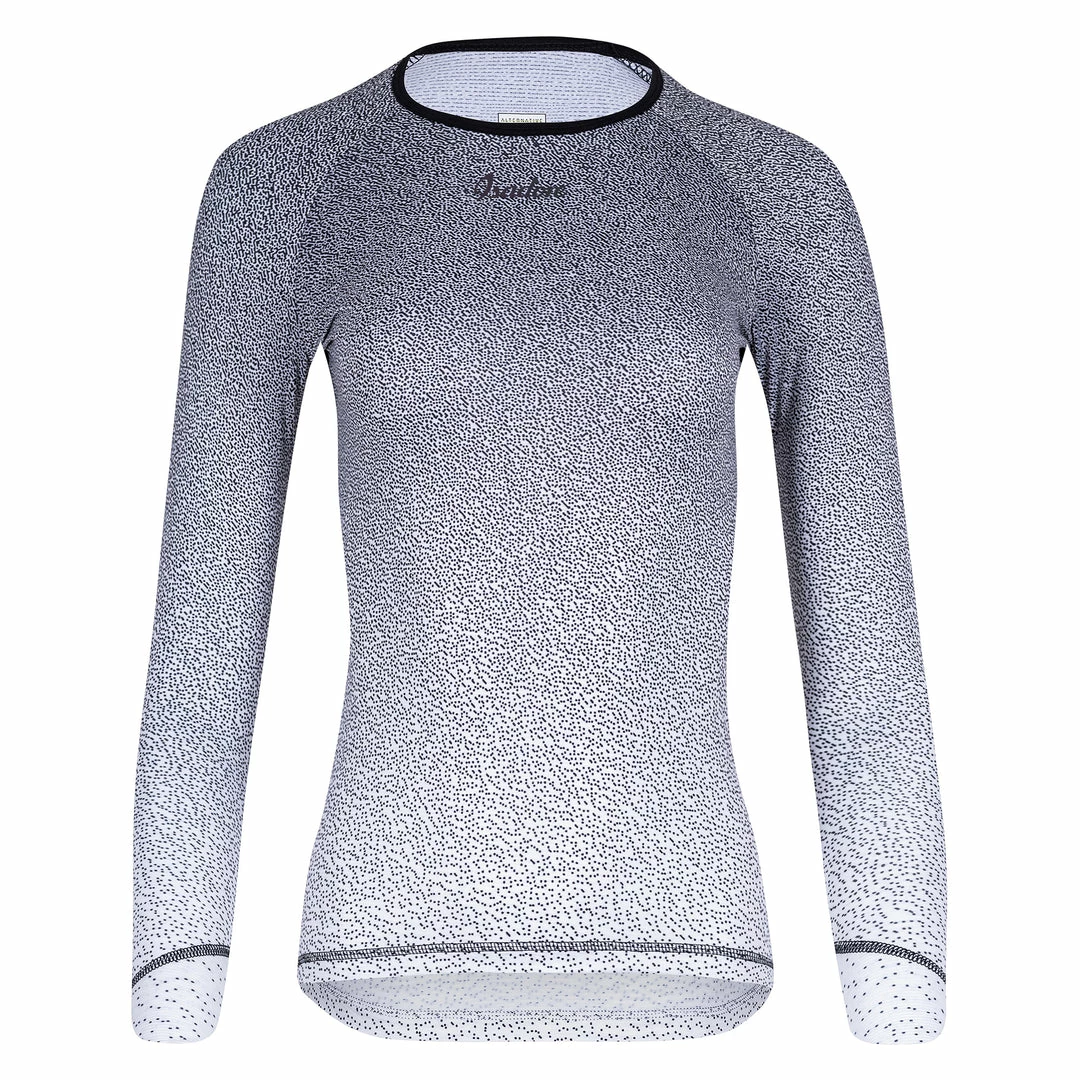 Isadore - Women' Alternative LS Baselayer Black/White Isadore - Cycle Clothing
