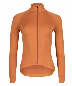 Isadore - Women's Signature Long Sleeve Jersey Topaz On Bike